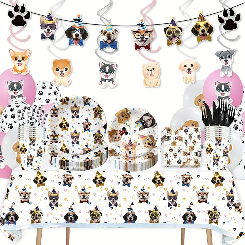 Dog Themed Party Decorations and Supplies